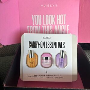 NWT MAËLYS Carry-On Essentials Set - Orange, Pink, Purple